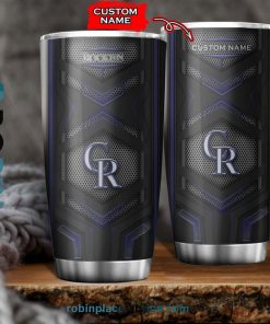 Colorado Rockies Custom Name Tumblers Cup