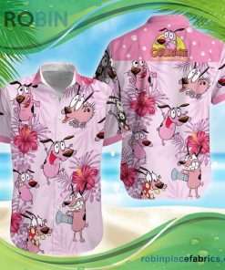 Courage Dog Summer Hawaiian Shirt