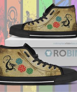 D&D Role-playing Canvas High Top Sneaker
