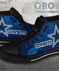 Dallas Cowboys Canvas Sneaker Top Shoes
