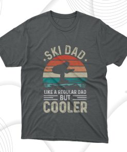 Cooler Ski Dad Fathers Day T-Shirt