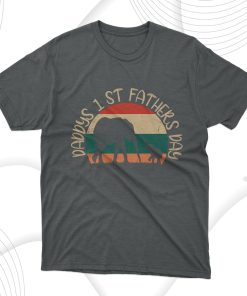 Daddys 1 St Fathers Day T-Shirt, Fathers Day Gift Tee Shirt