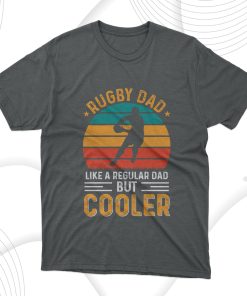 Father’s Day Gift Cooler Rugby Dad Fathers Day T-Shirt