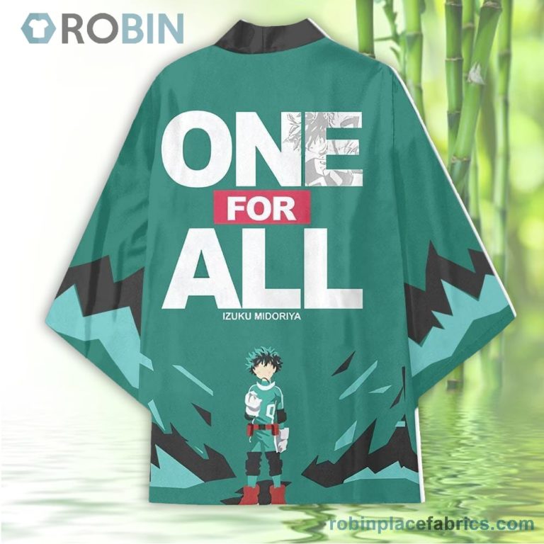 Deku Kimono Cardigans Custom My Hero Academia Anime