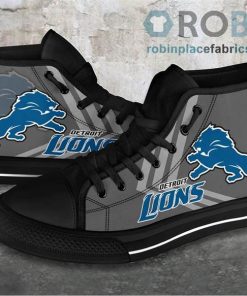 Detroit Lions Canvas Sneaker Top Shoes