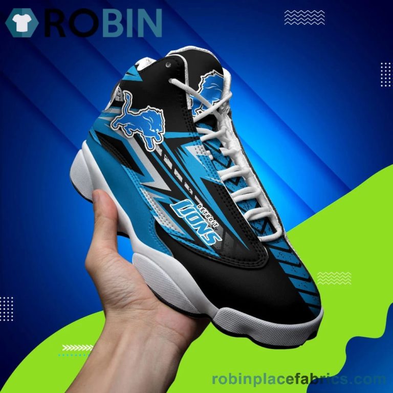 Detroit Lions NFL Air Jordan 13 Sneakers