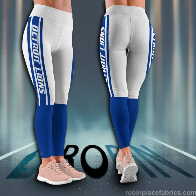Detroit Lions NFL High Waisted Leggings