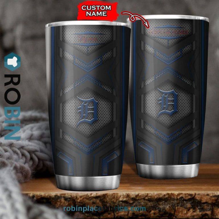 Detroit Tigers Custom Name Tumblers Cup