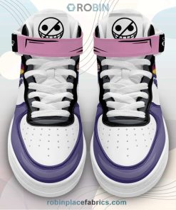 Donquixote Rosinante Sneakers Air Mid Custom One Piece Anime Shoes