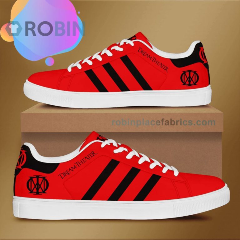 Dream Theater Red Low Top Sneaker – Stan Smith Sneaker
