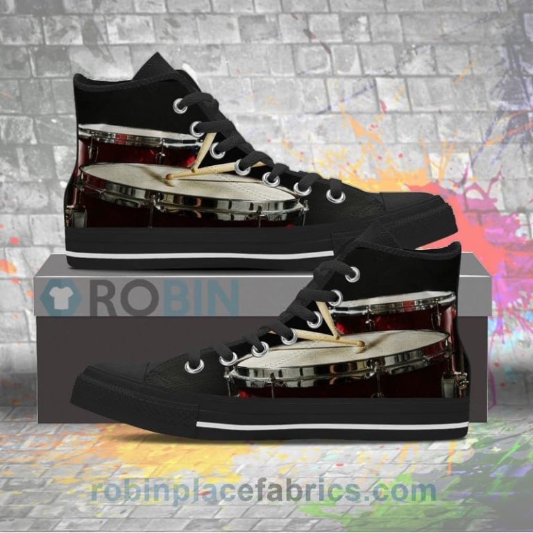 Drumming Canvas High Top Sneaker