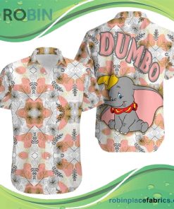 Dumbo Pink Summer Hawaiian Shirt