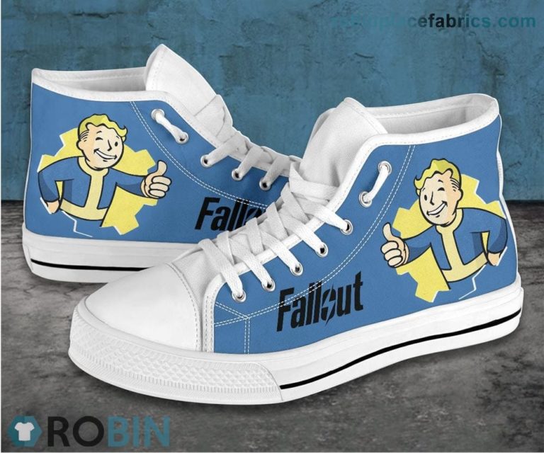 Fallout Canvas Shoes High Top