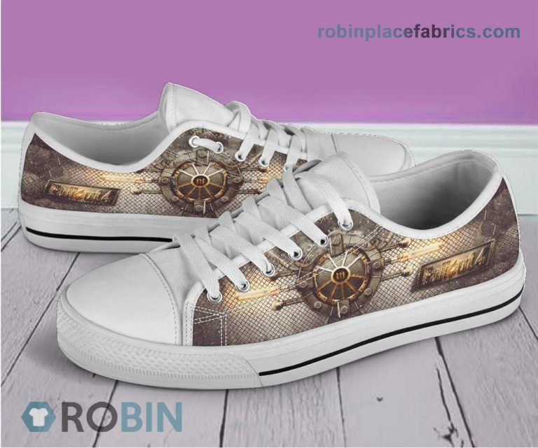 Fallout Canvas Shoes Low Top