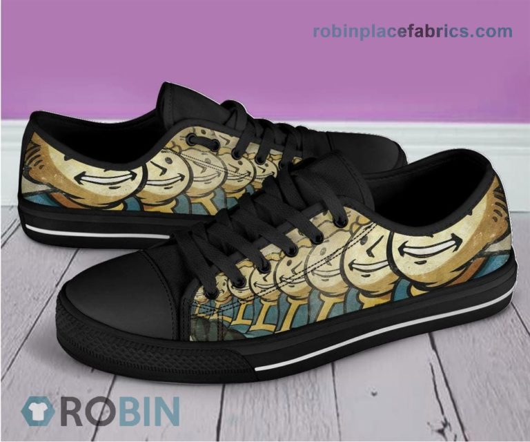 Fallout Canvas Shoes Sneaker Low Top