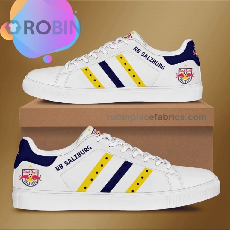 Fc Red Bull Salzburg Low Top Casual Skate Shoes – Stan Smith Sneaker