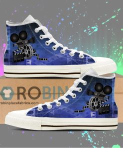 Film Production Canvas High Top Sneaker