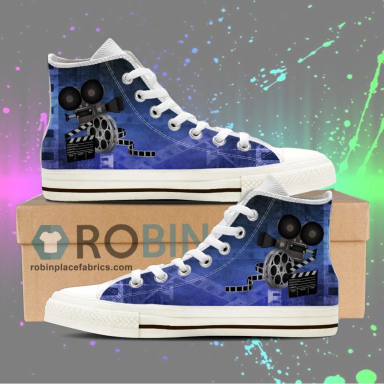 Film Production Canvas High Top Sneaker