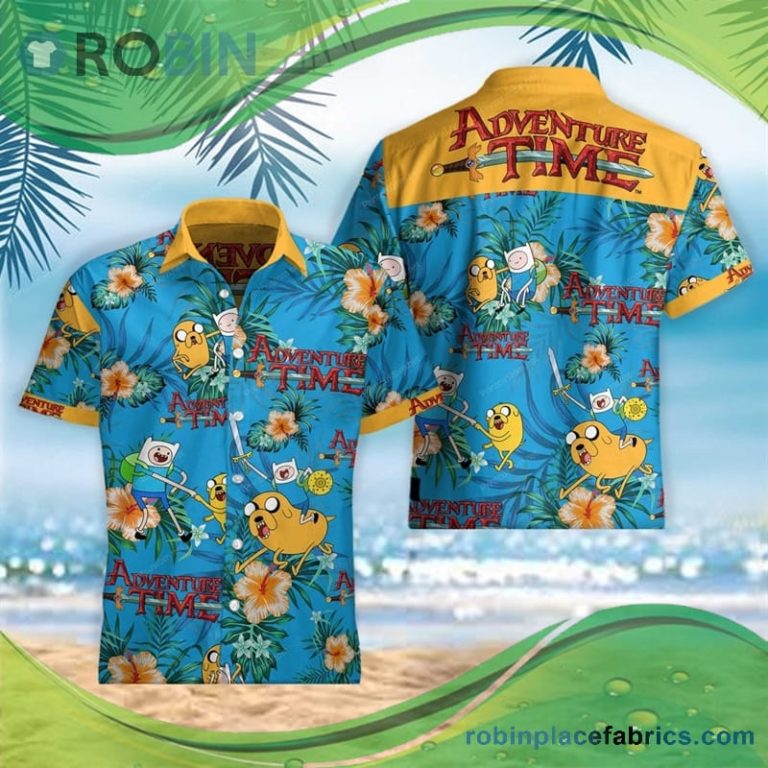 Finn Mertens Jake The Dog Summer Hawaiian Shirt