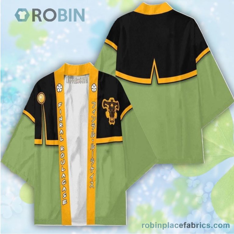 Finral Roulacase Black Clover Kimono Cardigan