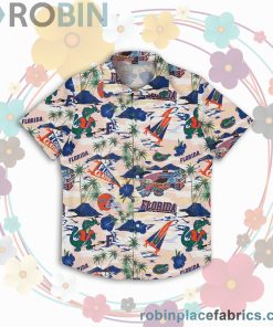Florida Gators NCAA Short Sleeve Button Up Shirt