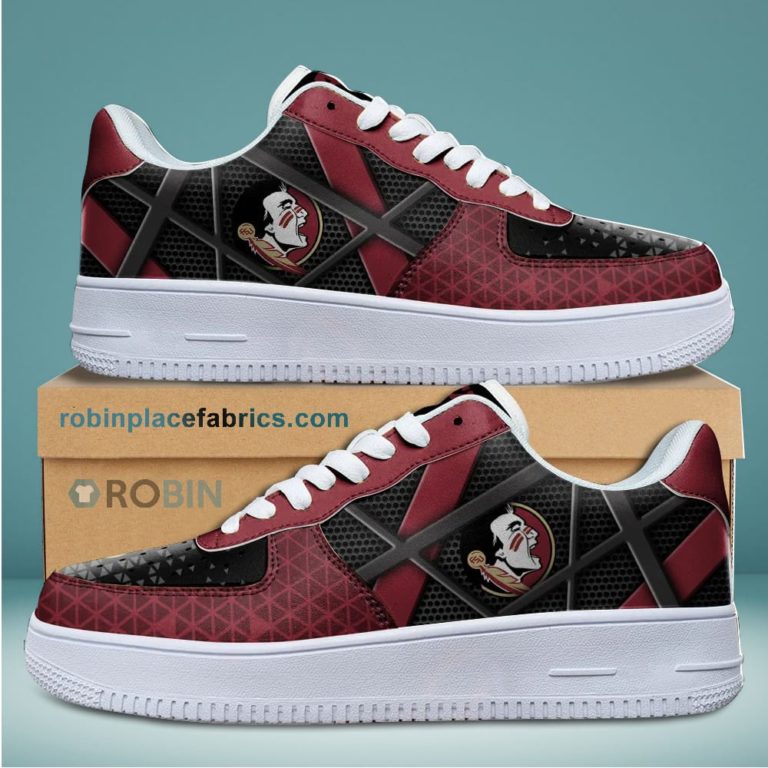 Florida State Seminoles NCAA Football Team Air Force 1 NAF Sneakers