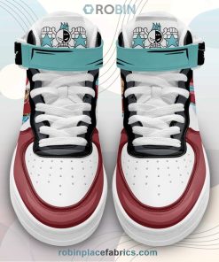 Franky Sneakers Air Mid Custom Anime One Piece Shoes