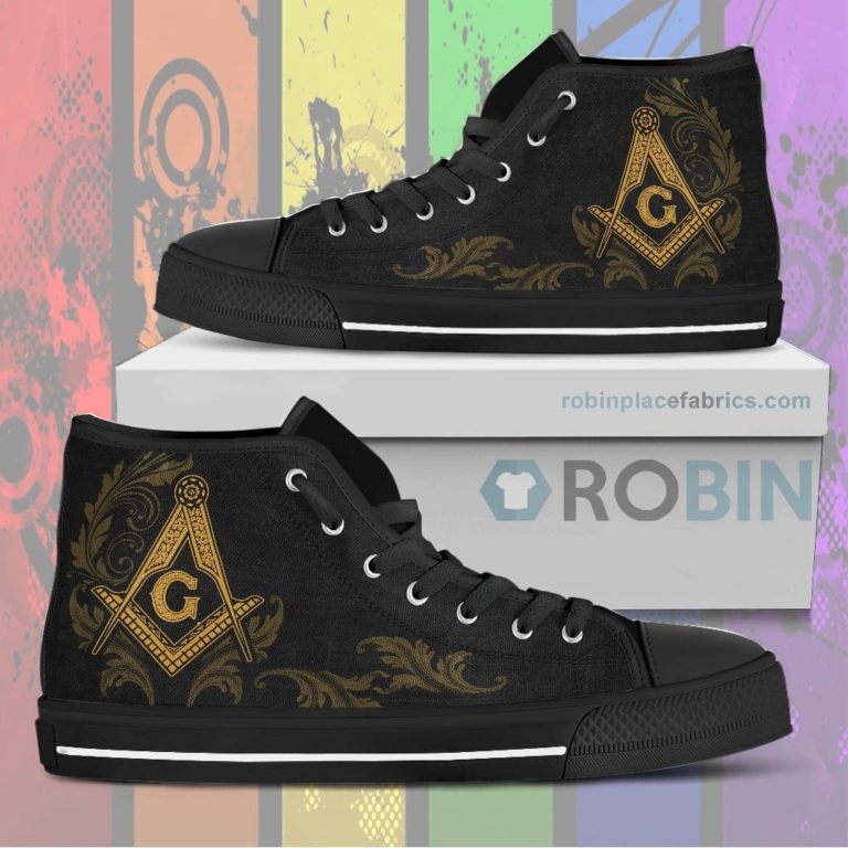 Freemasonry Canvas High Top Sneaker