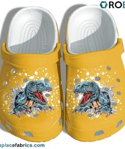 Funny Dinosaur T-Rex Crocs Shoes