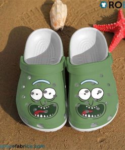 Funny Pickle Rick Crocs Shoes