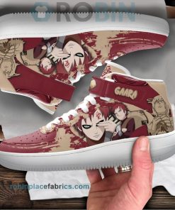 Gaara Sneakers Air Force Mid Custom NRT Anime Shoes Gaara Sneakers Air Force Mid Custom NRT Anime Shoes