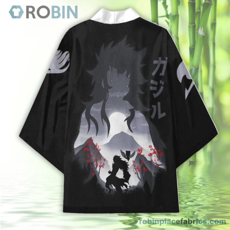 Gajeel Redfox Kimono Cardigans Custom Fairy Tail Anime