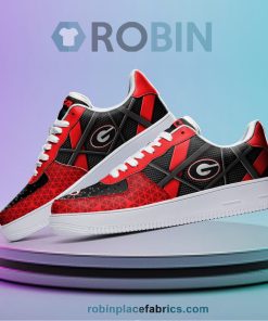 Georgia Bulldogs NCAA Football Team Air Force 1 NAF Sneakers