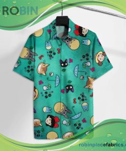 Ghibli Hawaiian Beach Shirt