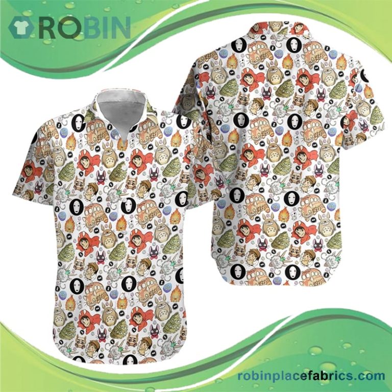 Ghibli Hawaiian Shirt
