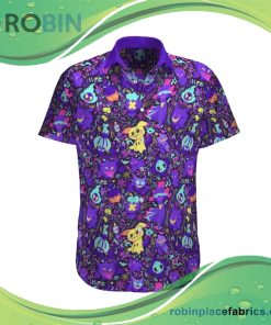 Ghost Pokemon Summer Hawaiian Shirt Ghost Pokemon Summer Hawaiian Shirt