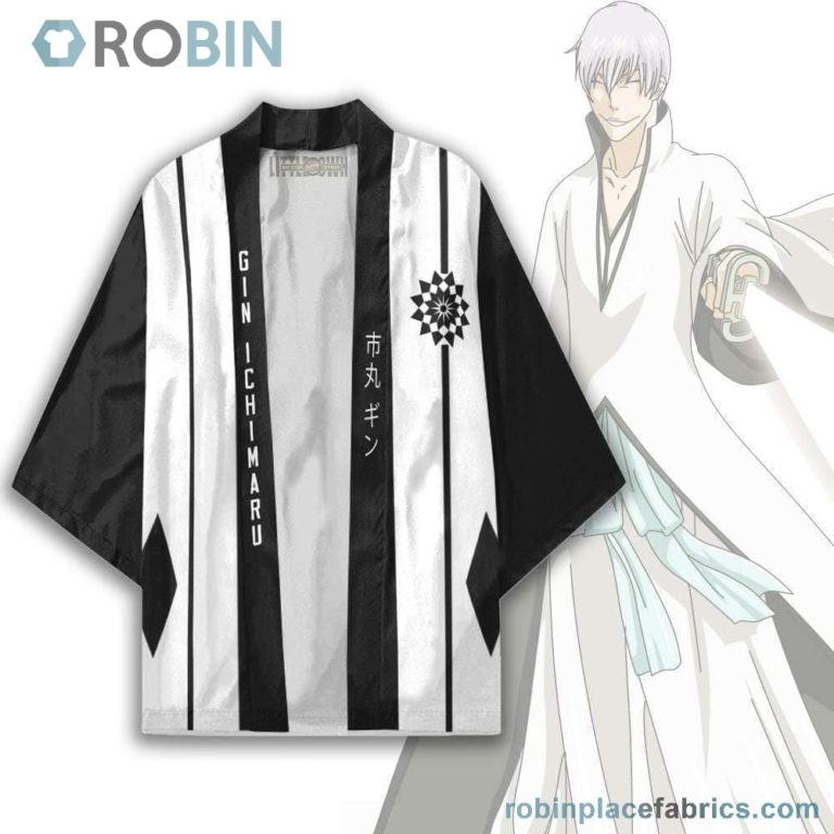 Gin Ichimaru Bleach Kimono Cardigans