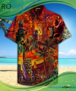 God And King Of Monsters Hawaiian Shirt