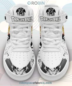 Gogeta Sneakers Air Force Mid Custom Dragon Ball Anime Shoes Gogeta Sneakers Air Force Mid Custom Dragon Ball Anime Shoes