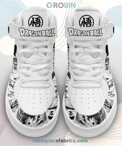 Goku Sneakers Air Mid Custom Dragon Ball Anime Shoes