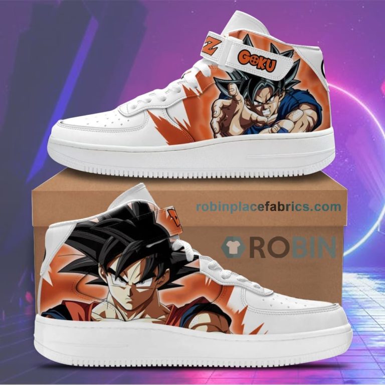 Goku Sneakers Air Mid Dragon Ball Anime Shoes