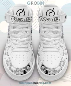 Goku Ultra Instinct Sneakers Air Mid Dragon Ball Anime Shoes Goku Ultra Instinct Sneakers Air Mid Dragon Ball Anime Shoes