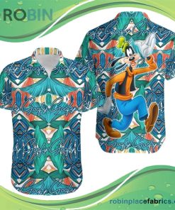Goofy Cartoon Character Summer Hawaiian Shirt