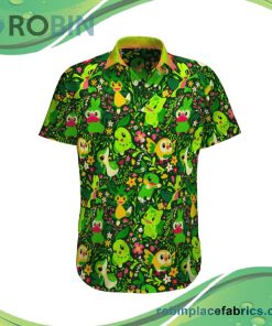 Grass Pokemon Summer Hawaiian Shirt