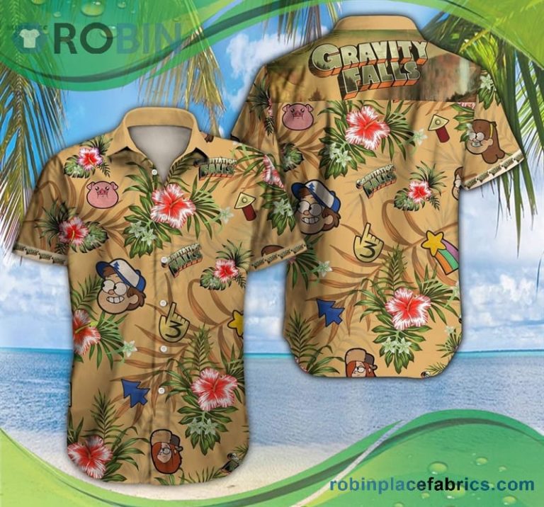 Gravity Falls Cartoon Network Hawaiian Shirt