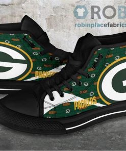 Green Bay Packers Canvas Sneaker Top Shoes