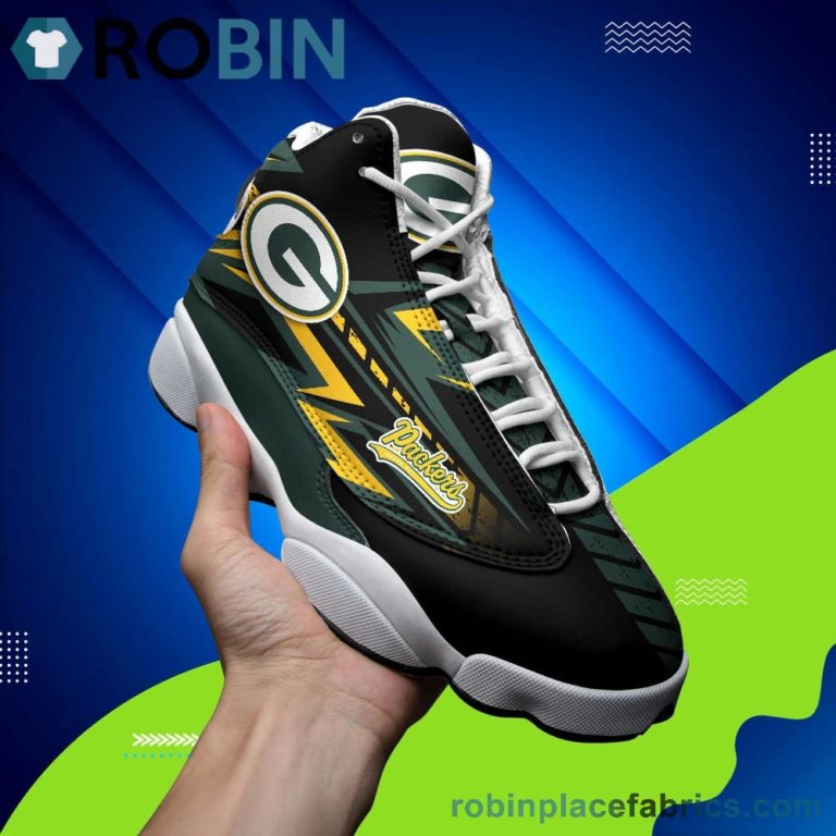 Green Bay Packers NFL Air Jordan 13 Sneakers
