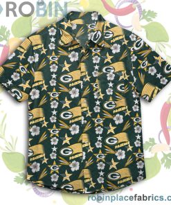Green Bay Packers Nfl Americana Button Up Shirt