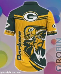 Green Bay Packers NFL Casual Button Down Hawaiian Shirts Green Bay Packers NFL Casual Button Down Hawaiian Shirts