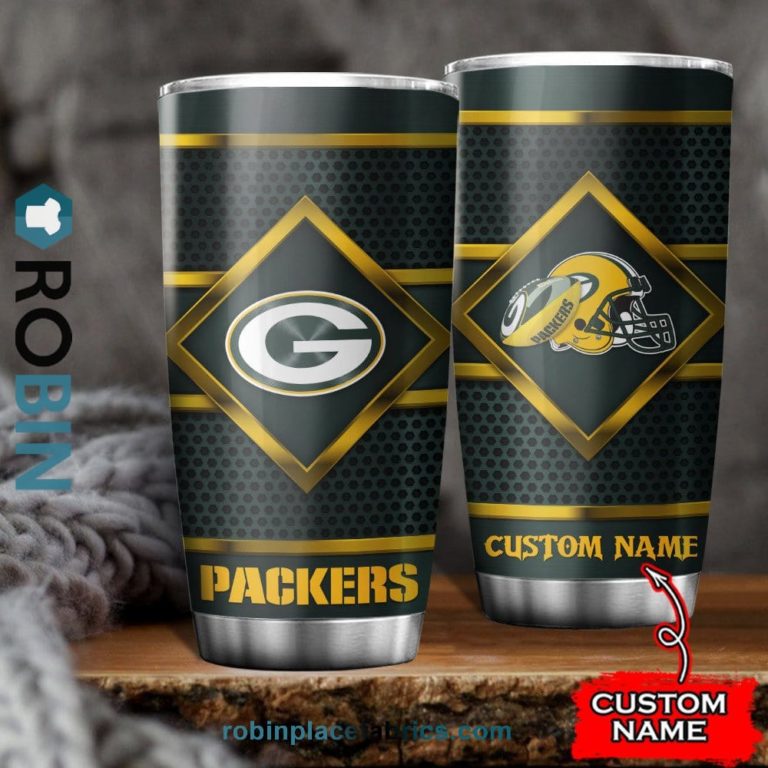 Green Bay Packers NFL Custom Name Tumblers Cup